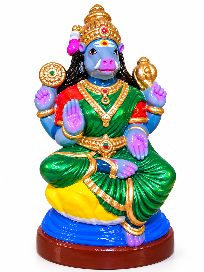 Terracotta Varahi Golu Doll | Handmade Navaratri Golu Doll 14 inch